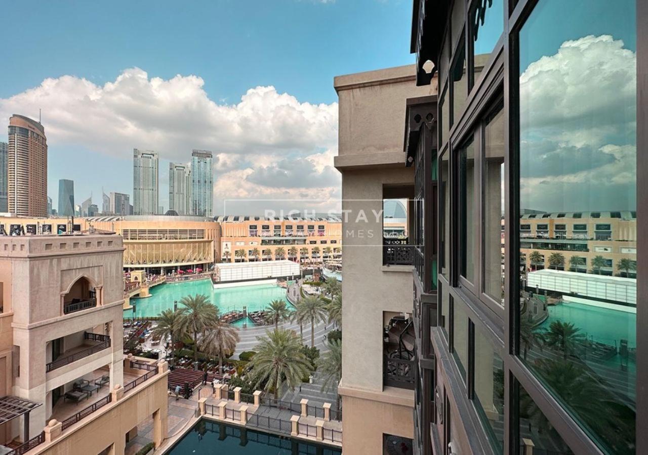 Incredible 2Br Apartment, Downtown With Burj & Dubai Mall View By Rich Stay Exterior photo
